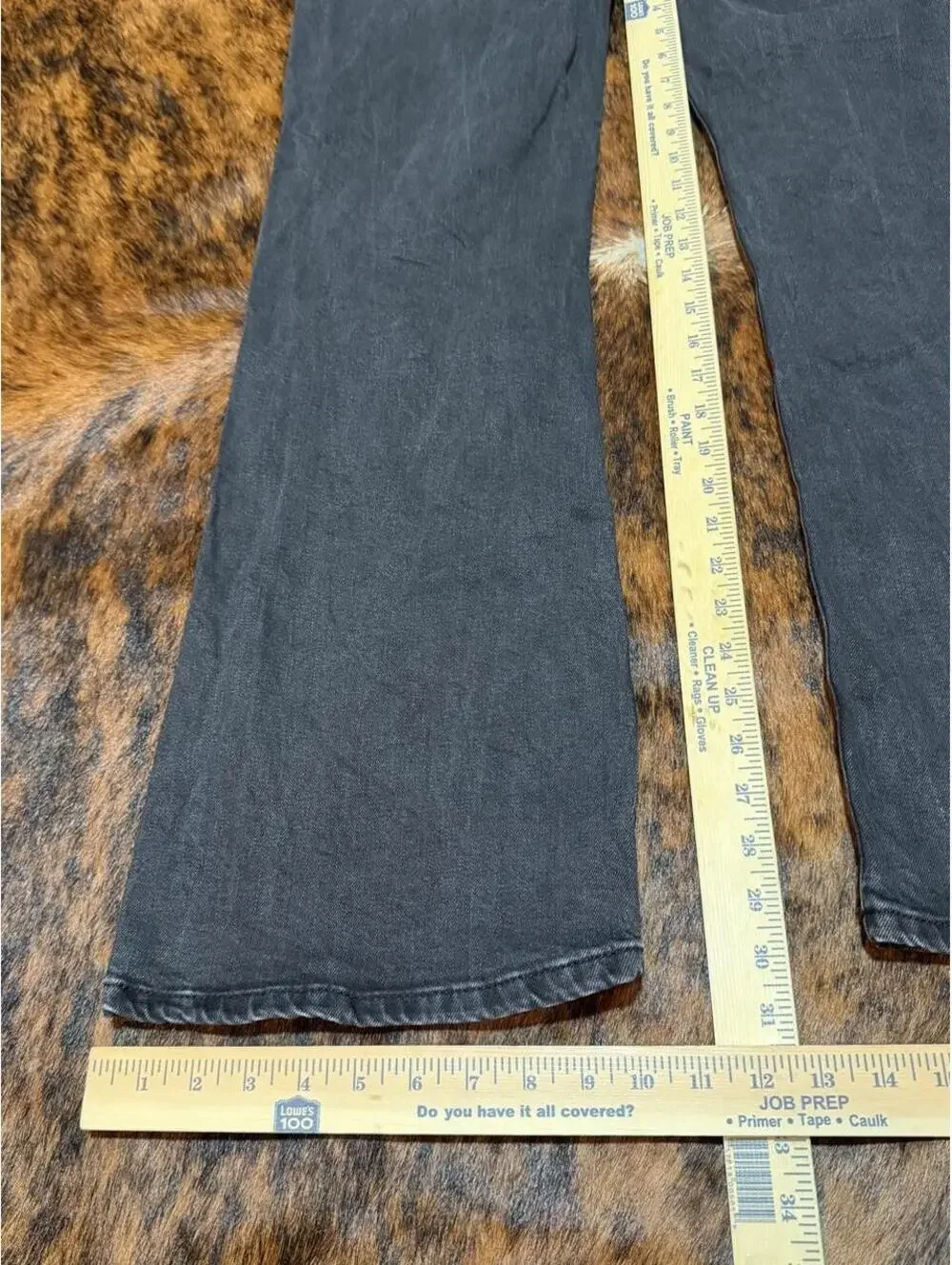 Pepe Jeans Women's Black Jeans Willa Flare high rise size 29x32